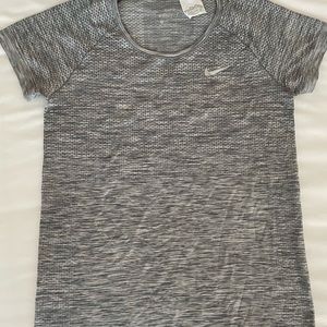 Nike Dry Fit Gray Workout Top